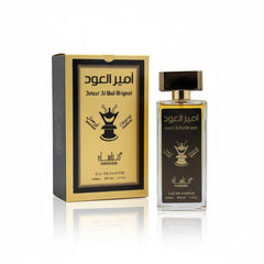 Ameer Al Oud Original – 100 ml Eau De Parfum by Manasik | Premium Arabic Oud Fragrance