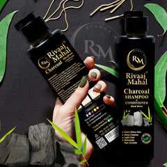 Rivaaj Mahal 100% Herbal Oil + Shampoo Combo – Nourish & Strengthen Your Hair.