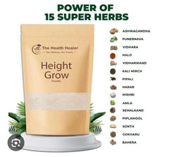 Height Grow Powder by The Health Healer – Natural Supplement for Height Increase