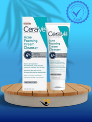 CeraVe 4-in-1 Skincare Kit – Cleanser, Moisturizer, Sunscreen & Exfoliator for All Skin Types.