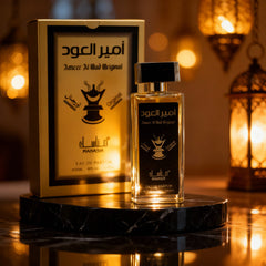 Ameer Al Oud Original – 100 ml Eau De Parfum by Manasik | Premium Arabic Oud Fragrance